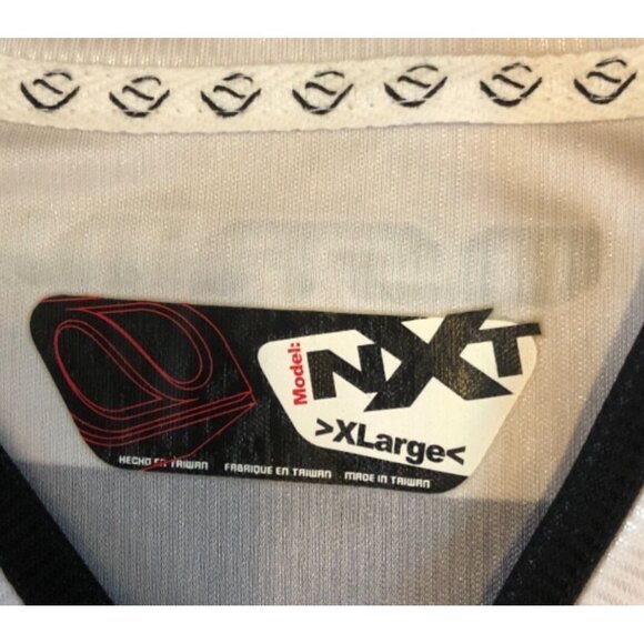 MSR Mens Black & White Motocross Jersey Long Sleeve Racing Top Size XL - Picture 7 of 12